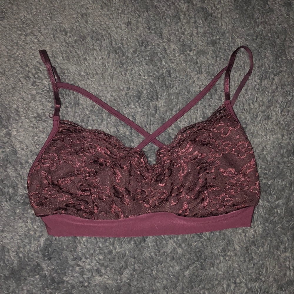 Plum bralette